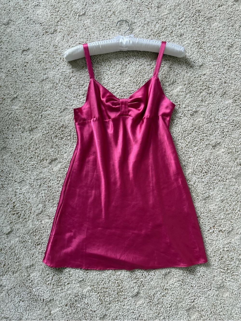 Victoria’s Secret PINK Angels Satin Nightgown Y2K 2000s Lingerie Sleep Dress M